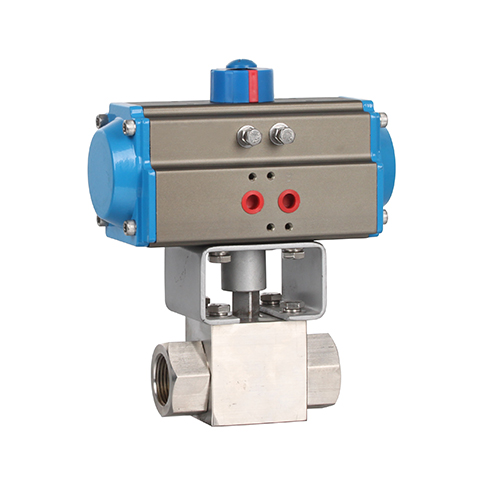 高压螺纹气动球阀